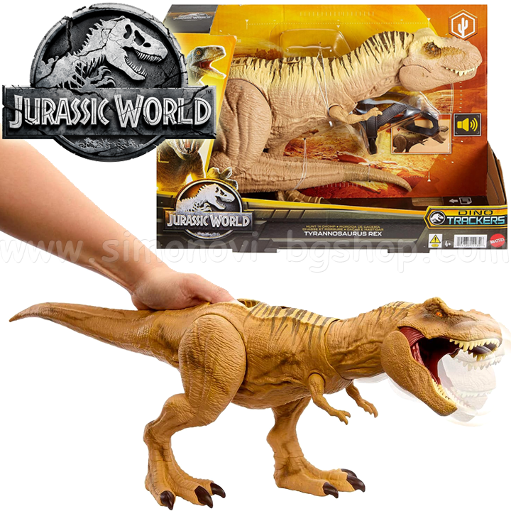 * Jurassic World Dino Trackers™  Tyrannousarus Rex HNT62
